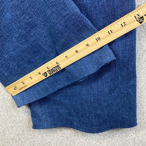 American Eagle super high rise flare jeans size 12 hemmed inseam 29” Y2K retro - Picture 10 of 13